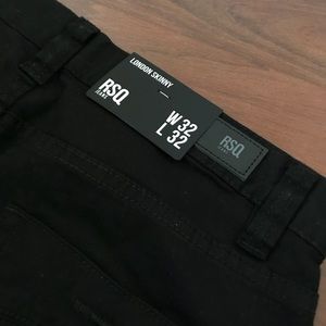 Black RSQ (London) Skinny Jeans